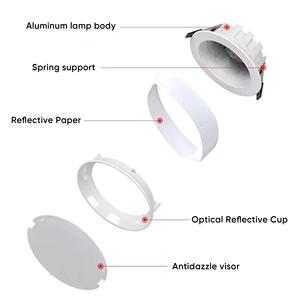 Sistema Inteligente Tuya WiFi Dali, <span class=keywords><strong>Downlight</strong></span> LED Empotrable SMD, CCT Ajustable, Regulable, Triac, <span class=keywords><strong>Downlight</strong></span> LED Residencial Ajustable - Product Image 4