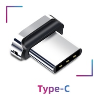 Conector Magnético USB-C de Ángulo Recto, Sincronización de Datos de Alta Velocidad, Carga Rápida PD, Adaptador Tipo-C, Cable de Conexión Única para Tablet