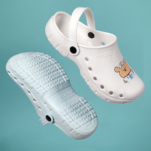 Alla moda Anti-Slip EVA Medical zoccoli <span class=keywords><strong>per</strong></span> infermieri <span class=keywords><strong>medici</strong></span> Scrub <span class=keywords><strong>scarpe</strong></span> chirurgiche donna Ultra-lite zoccoli senza spalline - Product Image 2