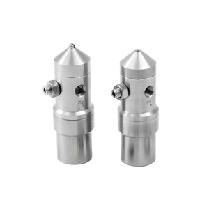 Tête de pulvérisation Danno en acier inoxydable à 2 fluides, anti-goutte, pour ligne de traitement du papier - Product Image 1