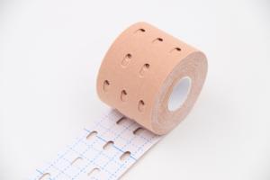 Kintape 허리 통증 운동 플러스 보호 물리 치료 치료를 위한 구멍을 가진 구멍을 가진 구멍을 가진 구멍을 뚫은 면 kinesiology 테이프 - Product Image 3