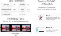 Carte de développement ESP32-C5 avec écran tactile de 2,8 pouces basée sur ESP32-C5-WROOM-1
