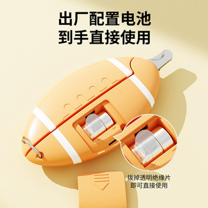 เครื่องตัดเล็บสัตว์เลี้ยง Aiwo แบบไฟฟ้า ชาร์จได้ พร้อมไฟ LED สำหรับสุนัขและแมว เครื่องตัดเล็บแบบพกพา เสียงเบา อุปกรณ์กรูมมิ่ง - Product Image 2