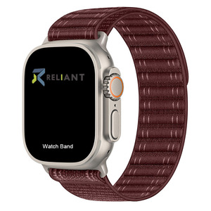 Correa de Nailon Tejida Ondulada Gruesa Ajustable de Buena Calidad para Reloj <span class=keywords><strong>Apple</strong></span> (WB1141T) - Product Image 5