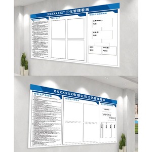 Tablero de Noticias de PVC Personalizado para Seguridad en la Producción, Tablero de Avisos para Fábrica y Gestión de Taller, con Diseño Cantonés - Product Image 1