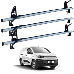 แร็คหลังคาอลูมิเนียม PAW Paw Pro 3 สำหรับ Fiat Doblo ปี 2022 ขึ้นไป ชุดคานขวางบรรทุกสัมภาระ 3 ชิ้น ออกแบบพิเศษสำหรับรุ่นนี้ รับน้ำหนักได้ 125 กก. อุปกรณ์ตกแต่งรถยนต์ - Product Image 1