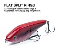 Leurre de pêche à la traîne à descente lente de 75 mm, 90 mm, 120 mm, 150 mm, pour la pêche au musky, au brochet, au slider, au black bass