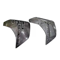 Grilles latérales de pare-chocs arrière en carbone sec, caches de feux antibrouillard 51128085093 51128085094 pour BMW G26 M Sport 420i 430i 440i 2020-2026