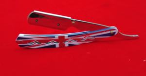 Nouveau rasoir droit Obexa en acier inoxydable avec revêtement papier, lame unique pour le rasage du visage, du corps et des aisselles en salon - Product Image 6