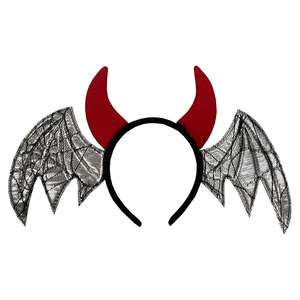 Wholesale <b>Halloween</b> Party Hairband Bat Wings <b>Headbands</b> - Product Image 6