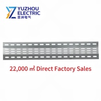 Plateau de câblage en zinc, aluminium et magnésium, type plateau, anti-corrosion, ventilé/perforé, haute capacité de charge, facile à installer