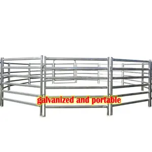 Easily Assembled australia mobile cow 16 foot sheep cattle fence panel cattle fence sheep panels corral