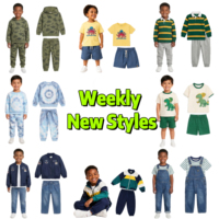 Lots de Vêtements pour Enfants en Gros – Destockage – Styles et Couleurs Aléatoires – Tailles 5-12 Ans – Fournitures en Gros de Costumes et Ensembles pour Enfants