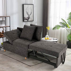 Haute qualité Chine mousse à mémoire de forme Design moderne Futon tufté pliant petit deux ou trois <span class=keywords><strong>2</strong></span> ou 3 <span class=keywords><strong>places</strong></span> métal couchage Cum canapé-<span class=keywords><strong>lit</strong></span> - Product Image 1