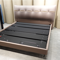 Cadre de lit réglable bluetooth king size avec lumières led base de lit réglable cadre de lit réglable avec massage