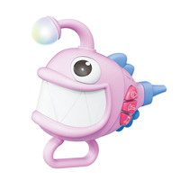 Jouet hochet pour bébé, animaux interactifs électriques en plastique, poisson lumineux sensoriel, jouets personnalisés 1-3 ans avec lumière et son, vente en gros