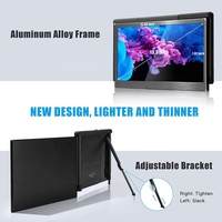 OFIYAA Vente en gros P2 Pro Double écran pour ordinateur portable 13,3 pouces Un seul câble USB Triple écran Moniteur Extenseur portable