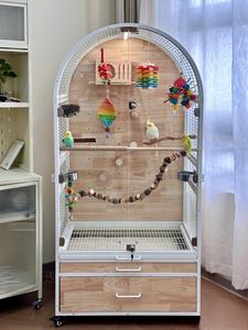 <span class=keywords><strong>Cage</strong></span> à oiseaux en fer pour l'extérieur, grande <span class=keywords><strong>cage</strong></span> à perroquets, vente en gros, direct usine, suspendable 	 Cages pour animaux de compagnie - Product Image 6