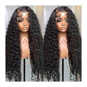 20 Inch 13X4 Glueless <b>Lace</b> <b>Wig</b> for Black Women Water <b>Lace</b> <b>Frontal</b> <b>Wigs</b> Raw Human Hair <b>Lace</b> Frontral - Product Image 1