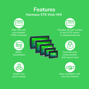 HMISTW6500 Industrial PCs 100% Brand New Original Human Machine Interfaces <b>Ethernet</b> <b>USB</b> Interface 480x272 Resolution HMISTW6500 - Product Image 6