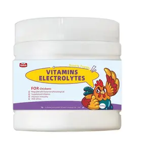 Vitaminas Eletrólitos Pó Solúvel Feed para Frangos Suplemento Vitamínico e Brigas
