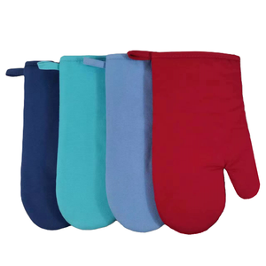Maniques de four personnalisées avec logo par sublimation, en tissu polyester résistant à la chaleur, pour la protection du four - Product Image 1