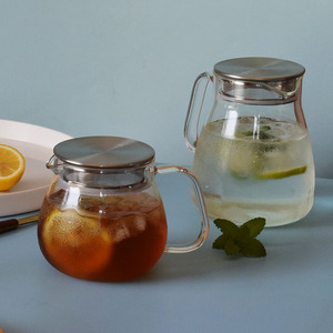 450ml Glass Teapot Kettle with Stainless Steel Filter Lid Stovetop Safe Glass <strong>Tea</strong> <strong>Maker</strong> for Loose Leaf <strong>Tea</strong> - Product Image 4