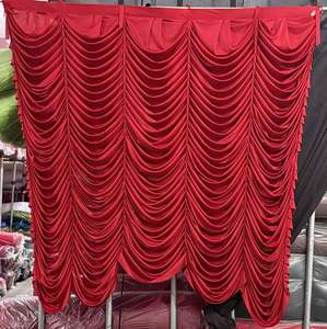 <span class=keywords><strong>ผ้า</strong></span><span class=keywords><strong>ไหม</strong></span>นมแบบปรับแต่งได้ รุ่น BY260029 สำหรับงานแต่งงาน ดีไซน์จีบสีแดง สีสั่งทำได้ ขายส่ง - Product Image 2