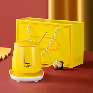 Set regalo di nozze scaldavivande per tazze da caffè di Design di lusso all'ingrosso personalizzato per gli ospiti