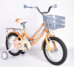 دراجة رخيصة 20 بوصة 4 عجلات للنساء من عمر 2 إلى 9 سنوات نموذج جديد دراجة أطفال وردية لطيفة للفتيات - Product Image 4