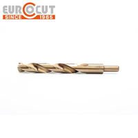 Foret en acier rapide EUROCUT M35 DIN338 avec conception de tige réduite pour le perçage des métaux