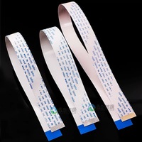 Câble FCC 20624 80C 60v i3200 A1 E1 U1 500mm 14P Tête d'impression pour imprimante DTF à plat à solvant UV, câble plat doré 14 broches