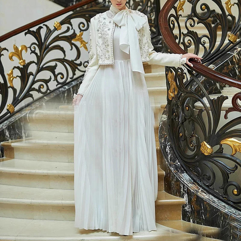 Trending: Dress with Short Jacket 2024's Fashion Fusion