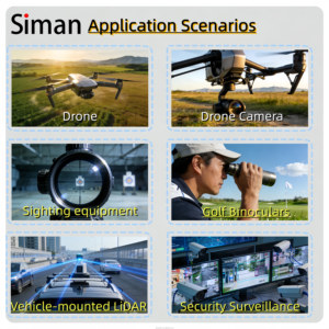 Sensor Laser Siman SDAM DToF Alcance: 22 Metros Precisão ±30mm Suporta Interfaces I²C/UART Aplicações: Evitação de Obstáculos em AGV - Product Image 6