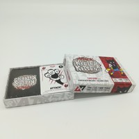 Jeu de cartes sur le thème du crime, personnalisable, pour enfants et adultes - Éducatif, écologique, divertissement pour les fêtes
