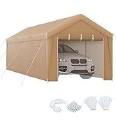 Tenda Carport Classica 3x6m con Telaio in Metallo, Resistente ai Raggi UV e Impermeabile, per Auto, SUV, Camion, Barca, <span class=keywords><strong>Garage</strong></span>, Riparo, Deposito, Prodotta in Cina - Product Image 6