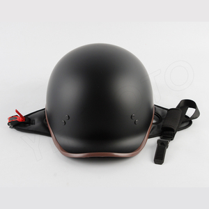 Casco Medio YHMOTO con Visera Solar para Motocicleta, Scooter, Cruiser, Chopper, Liberación Rápida - Product Image 3
