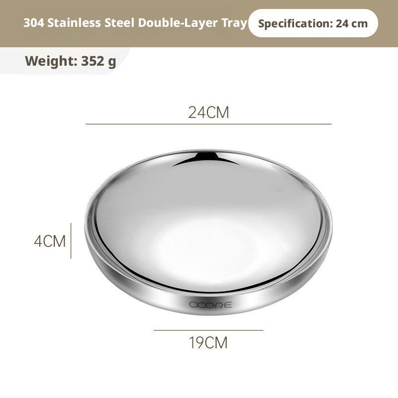 304 plaque double isolation 24cm