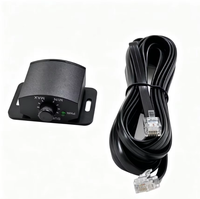 Bouton de contrôle universel des basses, bouton de volume des basses avec câble d'extension de 4 m pour amplificateur de voiture, bouton de basses pour amplificateur de voiture 4 broches
