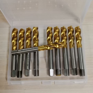 Pms Máy vòi <span class=keywords><strong>M10</strong></span> Titan mạ xoắn ốc điểm chủ đề tap Xoắn Ốc Nhọn Máy tap - Product Image 2