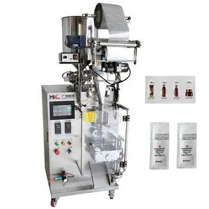 Easy To Operate Chilli Sauce Water Shampoo Packet Filling Packing Machine