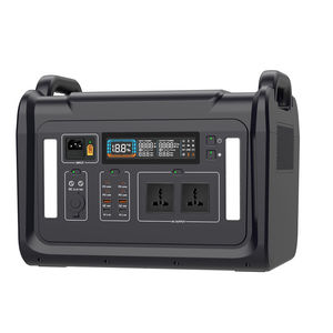 Générateur de station d'alimentation portable 2400W, batterie solaire LiFePO4, alimentation de secours pour usage domestique, grande capacité, charge rapide - Product Image 1