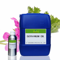 Huile Essentielle de Géranium Rose 100% Pure, Naturelle et Biologique - Prix de Gros en Vrac