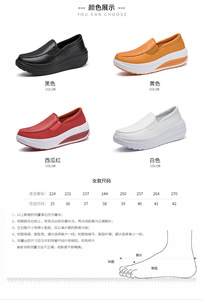 Nuove <span class=keywords><strong>Sneakers</strong></span> MD Evergreen Durevoli <span class=keywords><strong>con</strong></span> Lacci <span class=keywords><strong>Bianche</strong></span> da Infermiera <span class=keywords><strong>con</strong></span> Suola Spessa a <span class=keywords><strong>Zeppa</strong></span> e Piattaforma per Tutte le Stagioni - Product Image 6