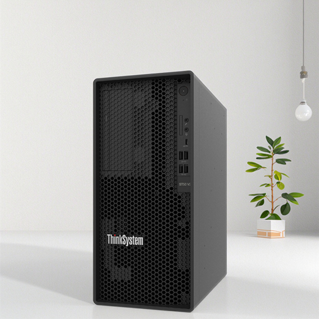 For Lenovo ThinkSystem ST50V2 Small Tower Server with Intel Xeon E-2314 CPU Hot Sale in Stock