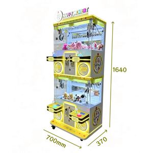 เครื่องเล่นเกมเครนจับตุ๊กตาขนาดเล็กสำหรับ 4 คน ผลิตจากโลหะและพลาสติก พร้อมการรับประกัน 1 ปี - Product Image 2