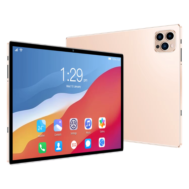 Customized Brand New 10.1 Inch Android 5G Wifi 4G Calling Tablet PC Dual SIM 8GB+256GB for Educational Use Phone Call Tablette