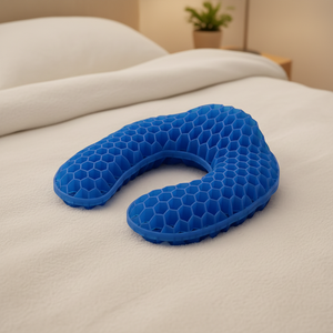 Coussin de siège de voiture ergonomique en TPE alvéolé carré pour l'été, soutien des fesses, amovible, lavable, rafraîchissant - Product Image 4