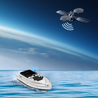 Umpan pancing ikan mas, perahu elektronik ABS plastik RC 500m, mainan GPS, perahu Pesca pancing pencari ikan