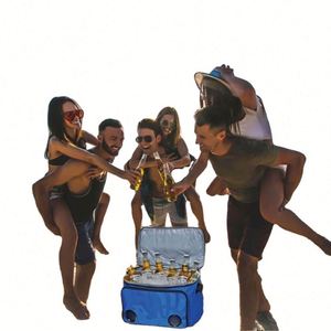 Wholesale Insulated Blue Teeth Cooler Bag Radio <b>MP3</b> Outdoor Picnic Bag Cooler Bag With <b>Speakers</b> - Product Image 4